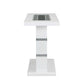 Elizaveta - Console Table - Faux Crystal Diamonds & White High Gloss Finish