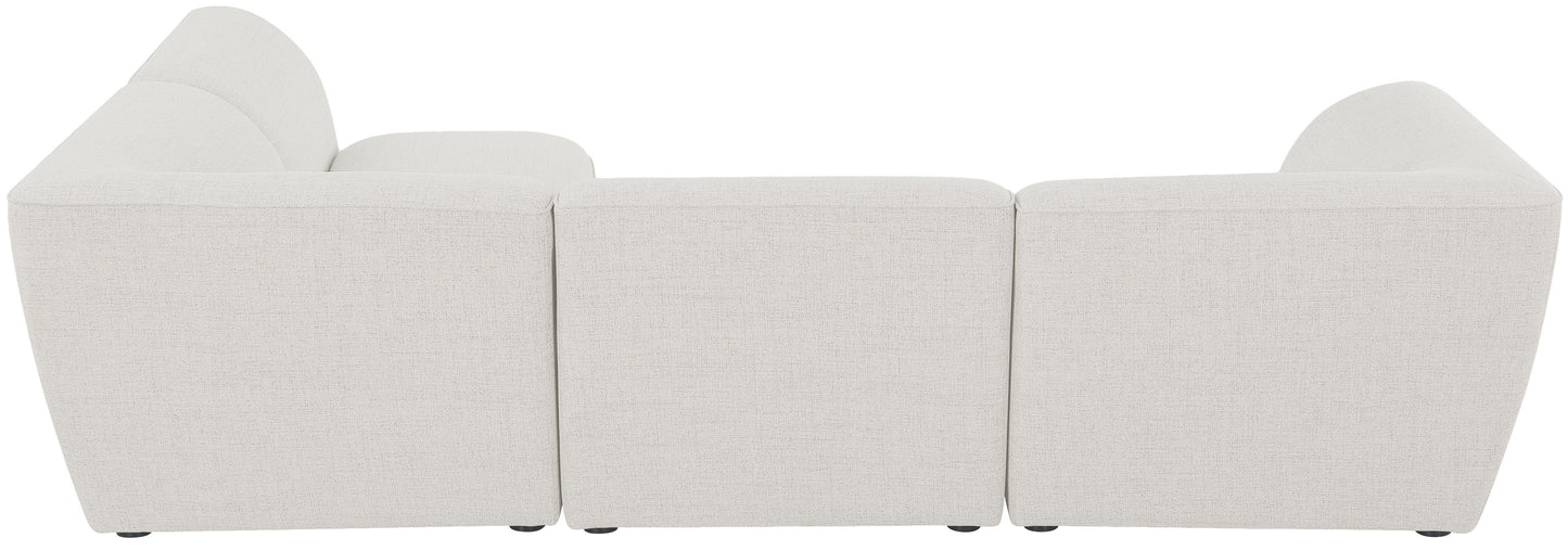 Miramar - Modular Sectional 4 Piece - Cream