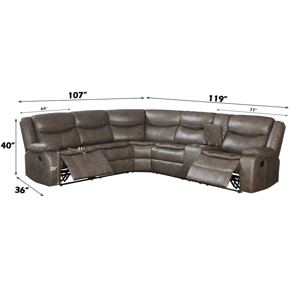 Tavin - Sectional Sofa (Motion)