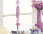 Nyssa - Purple - Metal Table Lamp