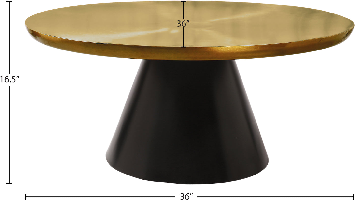 Martini - Console Table - Gold - Metal