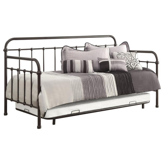 Livingston - Daybed With Trundle - Dark Bronze