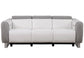 U8520 - Power Reclining Sofa - Blanche White / Gray