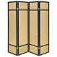 Pearce - 4-Panel Bamboo Room Divider Folding Screen - Natural