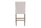 D1622 - Bar Stool - White / Brown