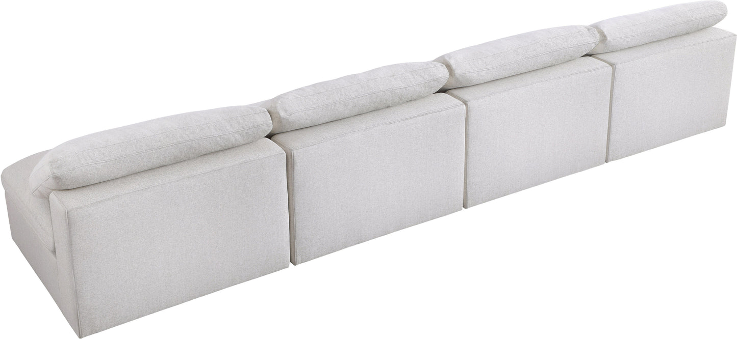 Serene - Modular Armless 4 Seat Sofa