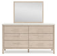 Cadmori - Two-tone - Dresser And Mirror