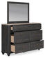 Nanforth - Two-tone - Dresser And Mirror