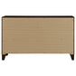 Welsley - 6-Drawer Dresser Cabinet - Walnut