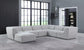 Miramar - Modular Sectional 7 Piece - Gray - Fabric