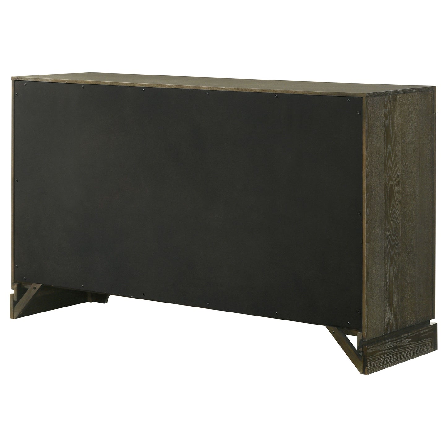 Gran Park - 6-Drawer Dresser Cabinet - Dark Cocoa