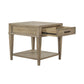 Devonshire - Drawer End Table - Weathered Sandstone