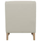 Fleur - Wing Back Accent Chair - Cream