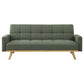 Kourtney - Upholstered Track Arms Covertible Sofa Bed
