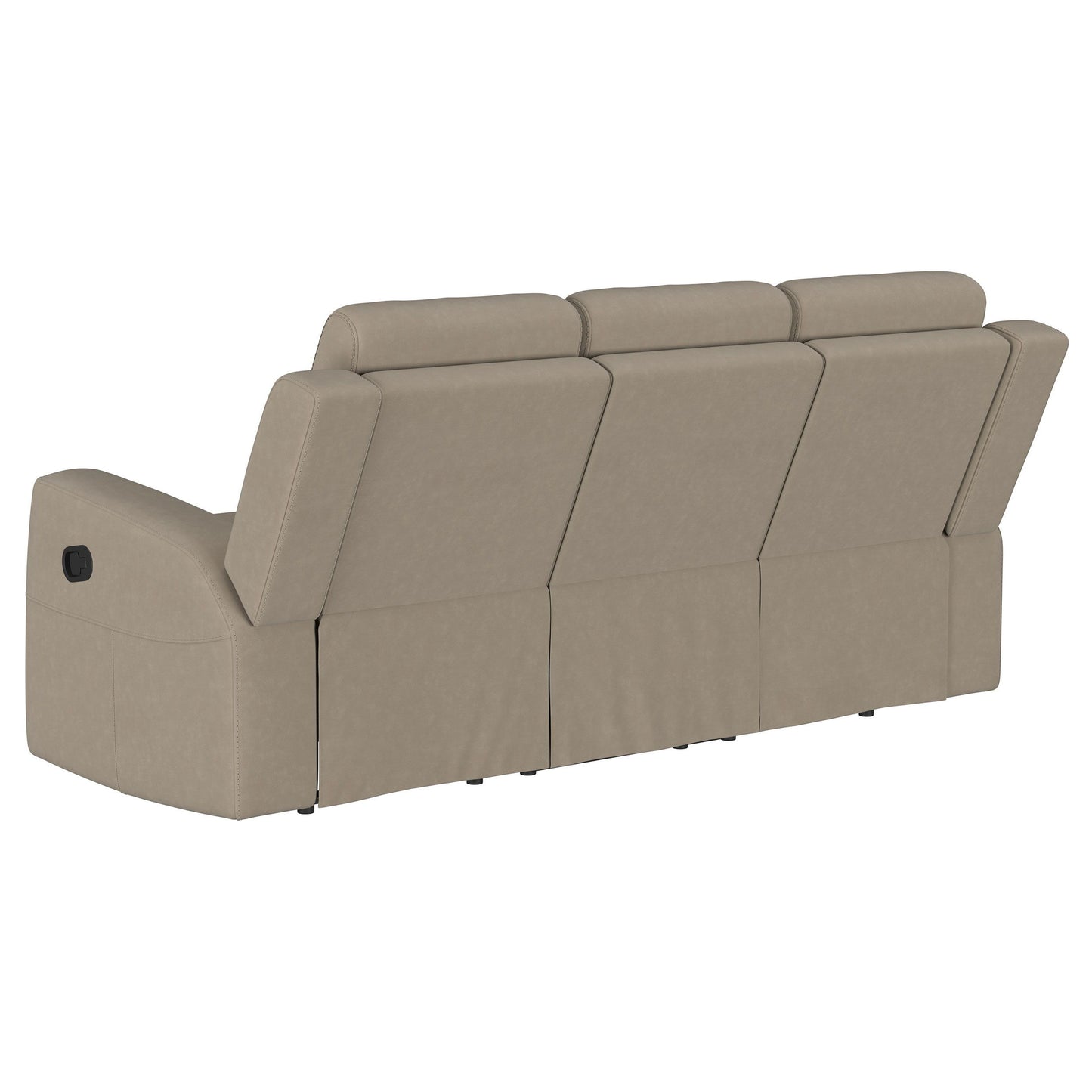 Brentwood - Upholstered Motion Reclining Sofa - Taupe