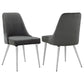 Cabianca - Upholstered Dining Side Chair (Set of 2) - Gray