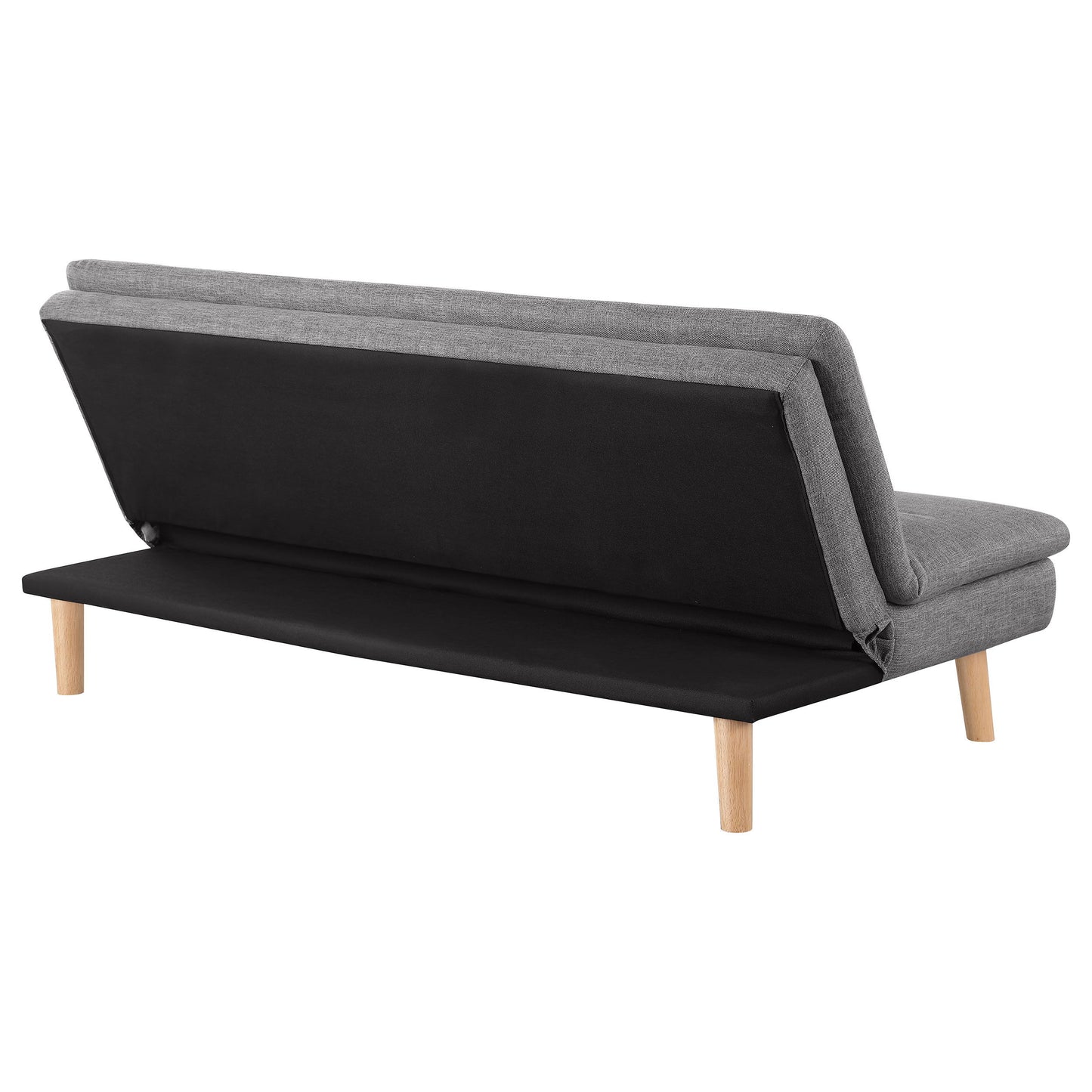 Scout - Upholstered Tufted Convertible Sofa Bed - Gray