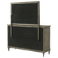 Alderwood - 9-Drawer Dresser With Mirror - French Gray