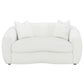 Isabella - Faux Sheepskin Upholstered Sofa Set