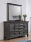 Franco - 5-Drawer Dresser With Mirror