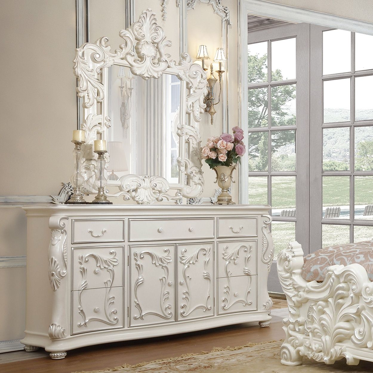 HD-8008Iv - Dresser - Ivory