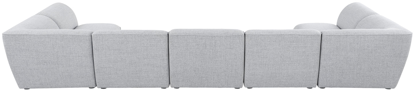 Miramar - Modular Sectional 7 Piece - Gray