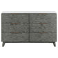 Nathan - 6-Drawer Dresser - Gray