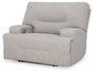 Acklen Place - Pewter - 4 Pc. - 3-Piece Power Reclining Sectional Sofa With Raf Chaise, Wide Seat Power Recliner