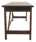 Baldridge - Rustic Brown - Home Office Large Leg Desk
