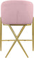 Xavier - Counter Stool with Gold Legs