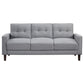 Bowen - Upholstered Track Arm Tufted Sofa Set