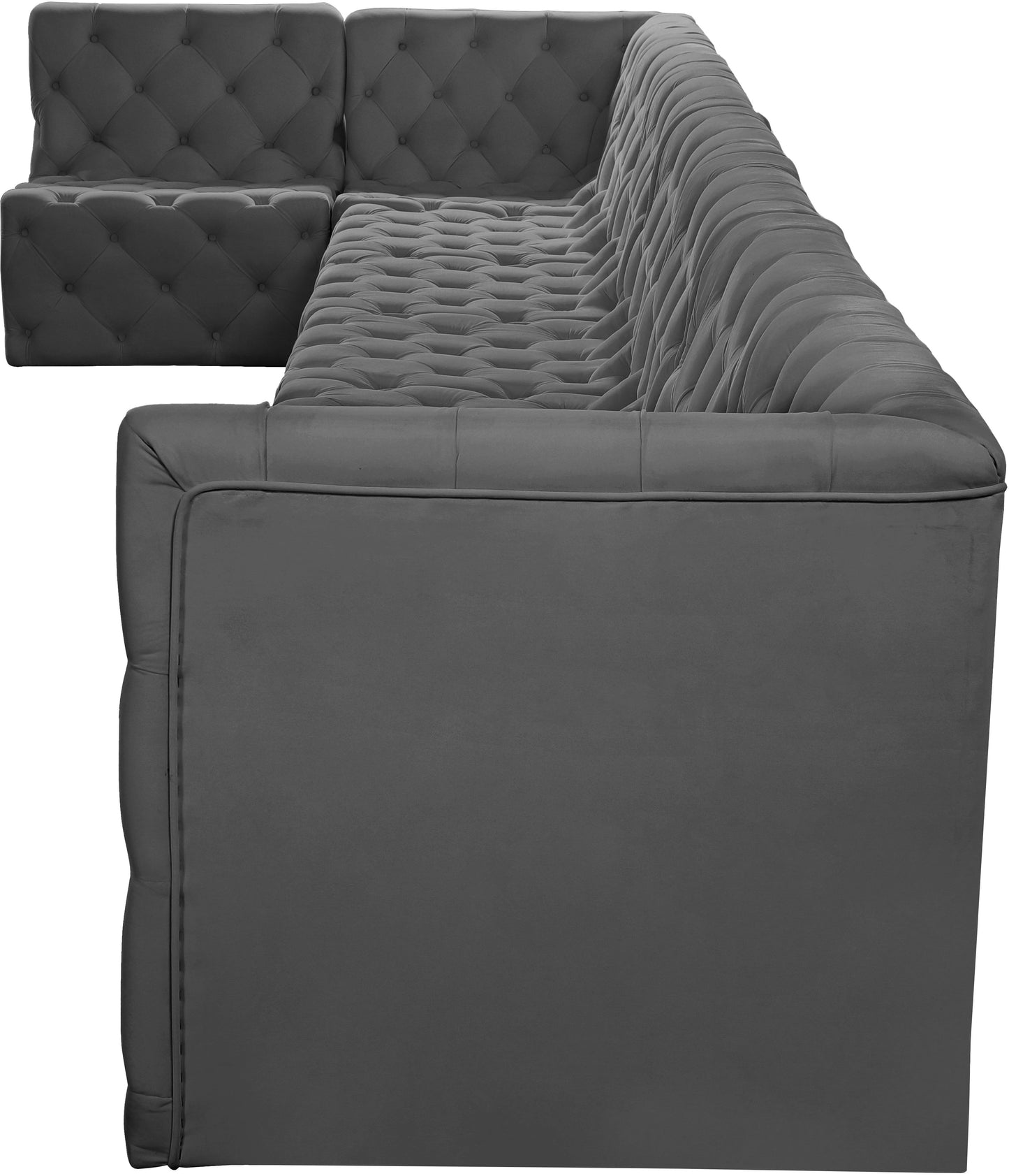 Tuft - Modular Sectional 8 Piece - Gray