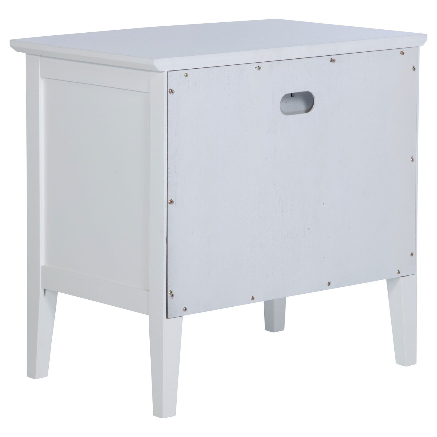 Bexhill - 1-Drawer Nightstand Bedside Table - White