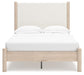 Cadmori - Upholstered Panel Bed