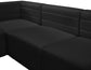 Quincy - Modular Sectional - Black - Modern & Contemporary