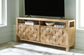 Hudwick - Natural Brown - Accent Cabinet