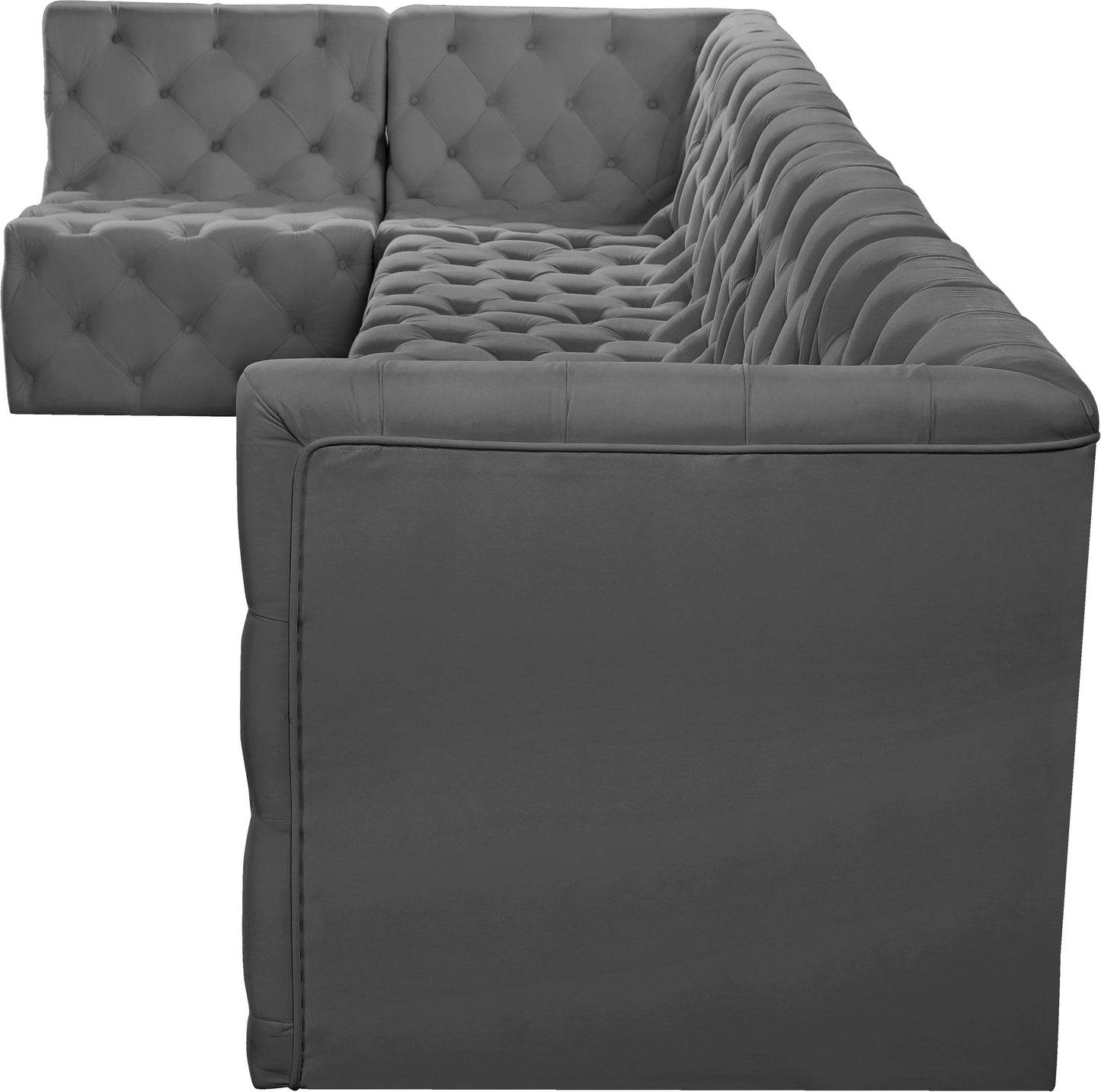 Tuft - Modular Sectional 6 Piece - Gray