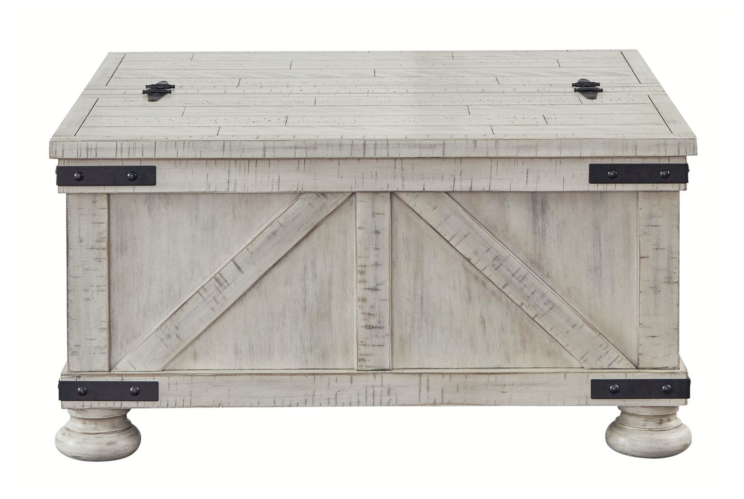 Carynhurst - Whitewash - Cocktail Table With Storage