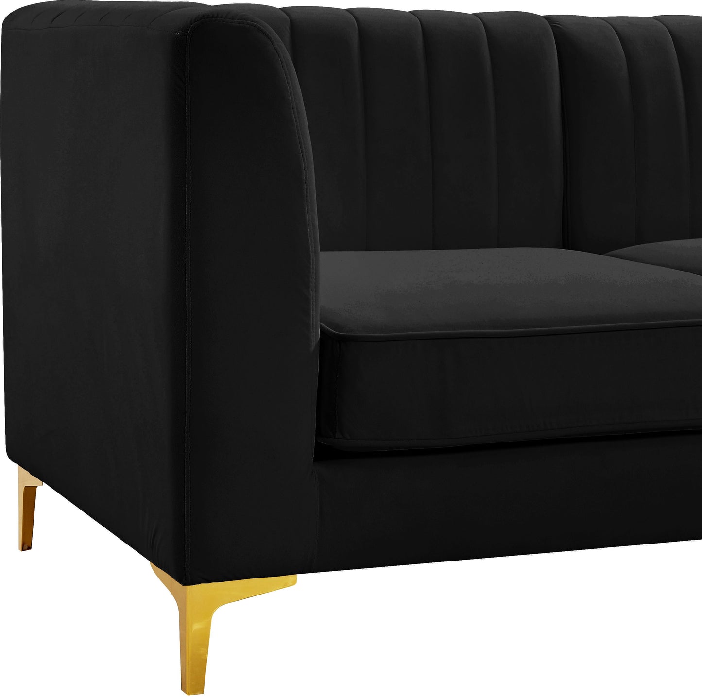 Alina - Modular Sectional - Black