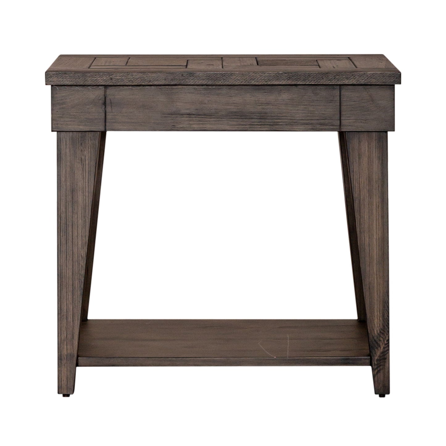 Arrowcreek - Chair Side Table - Dark Brown