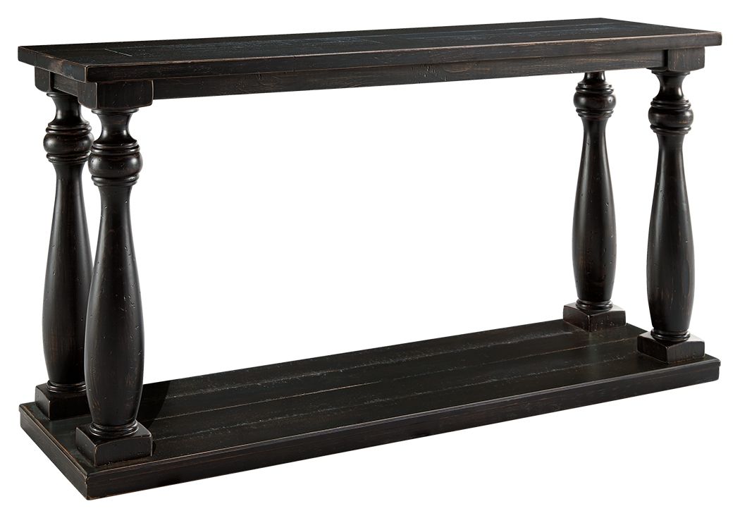 Mallacar - Black - Sofa Table