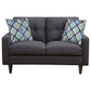 Watsonville - Upholstered Track Arm Sofa Set