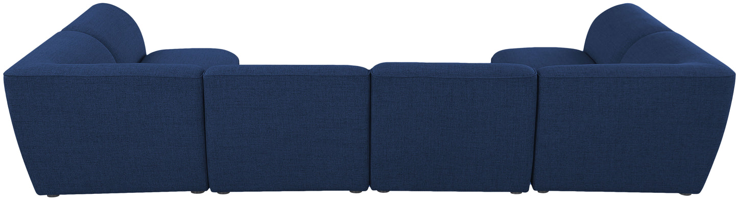 Miramar - Modular Sectional 6 Piece - Navy