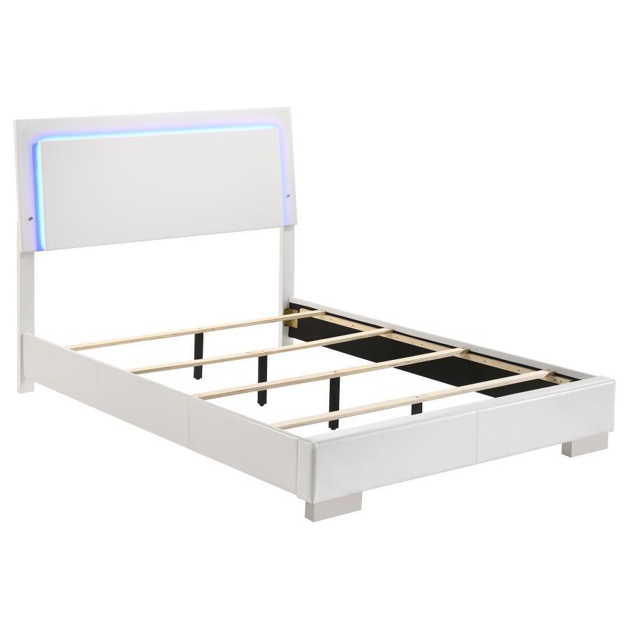 Felicity - Bedroom Set With Led Headboard And Mirror