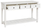 Kanwyn - Whitewash - Sofa Table