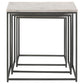 Medora - 3-Piece Nesting Table With Marble Top