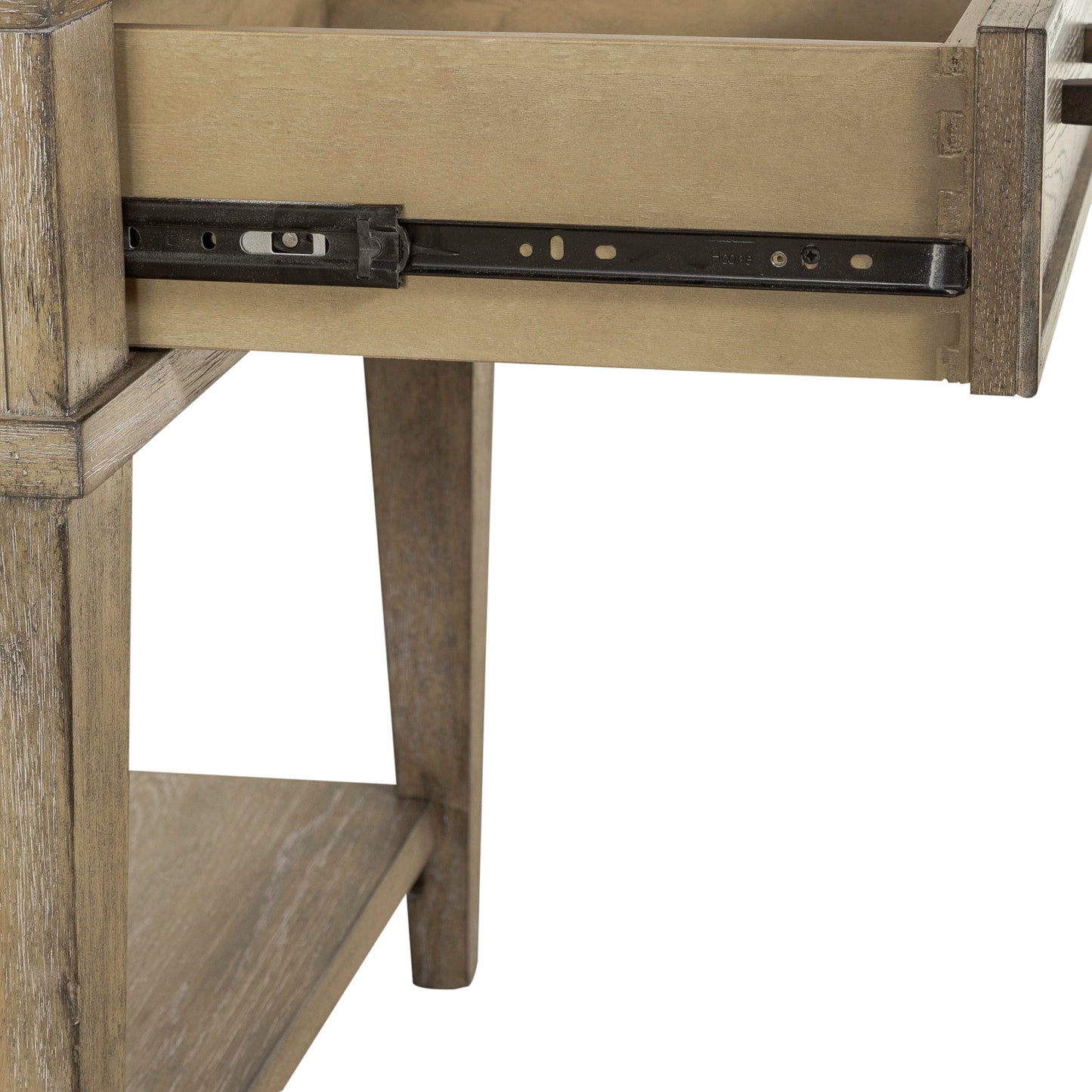 Devonshire - Drawer End Table - Weathered Sandstone