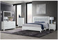 Luccia - 5 Piece King Bedroom Set With LED - White