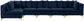 Tremblay - Modular Sectional 6 Piece - Navy