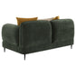 Jade - 2 Piece Chenille Upholstered Sofa Set - Green